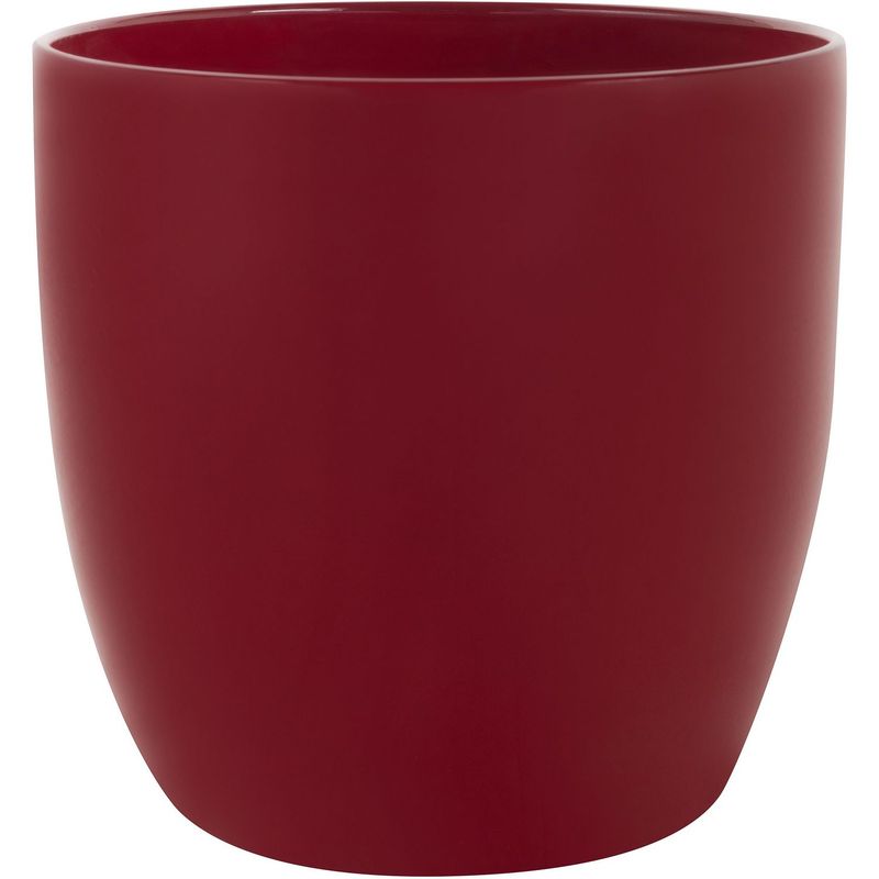 SK - Macetero Basel 24cm Burdeo