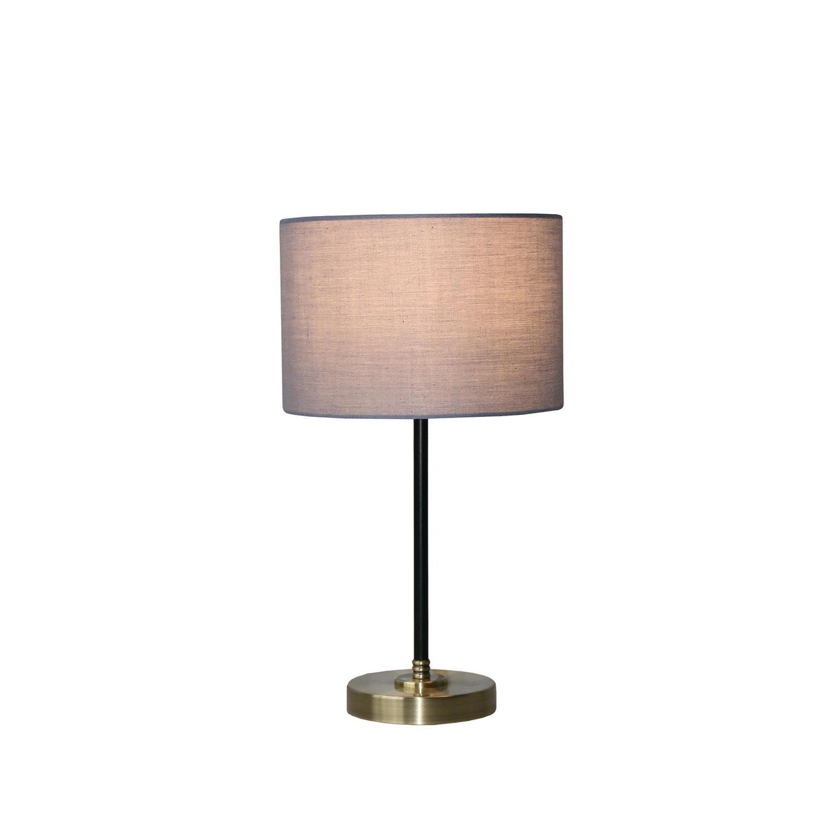 JUST HOME COLLECTION - Set x2 Lámparas de Mesa Gris