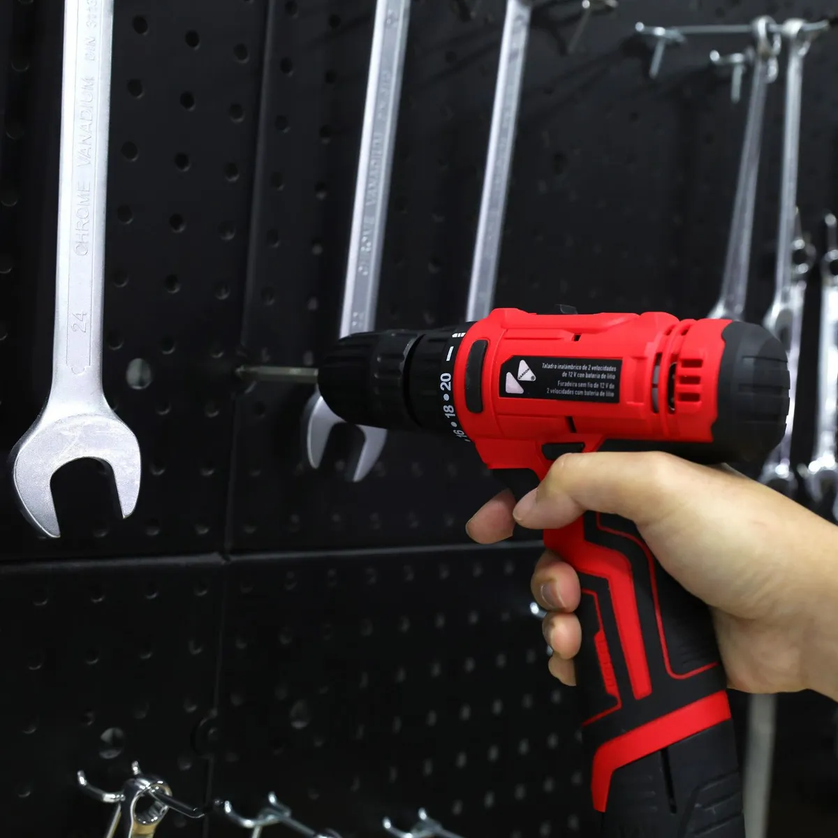 KARSON - Taladro Inalámbrico Karson 12V + Batería Litio + Cargador Karson