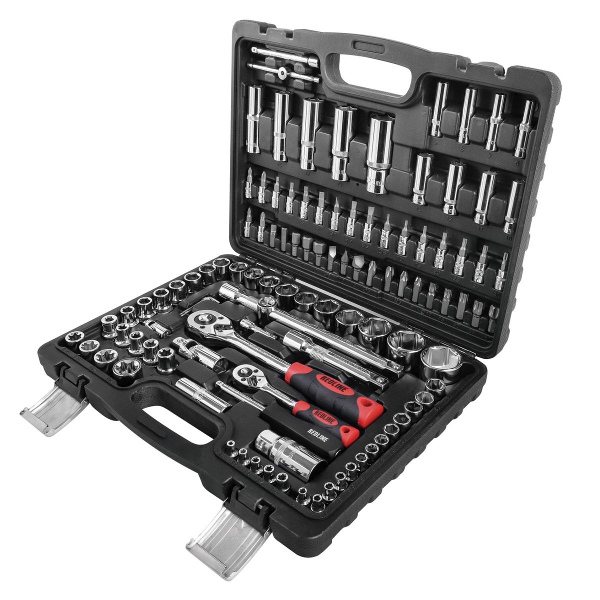 REDLINE - Set de Heramientas Mecánicas Redline 180 Piezas