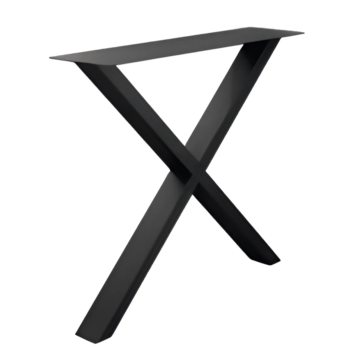 FIXSER - Kit de 2 Patas para Muebles s para Mesa Acero 770X150X705mm