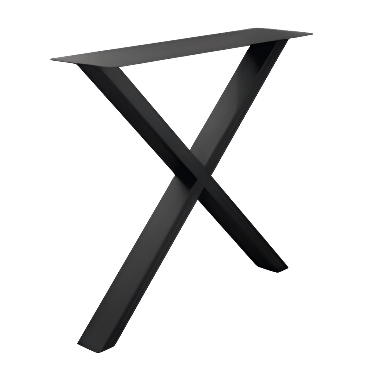 FIXSER - Kit de 2 Patas para Muebles s para Mesa Acero 770X150X705mm