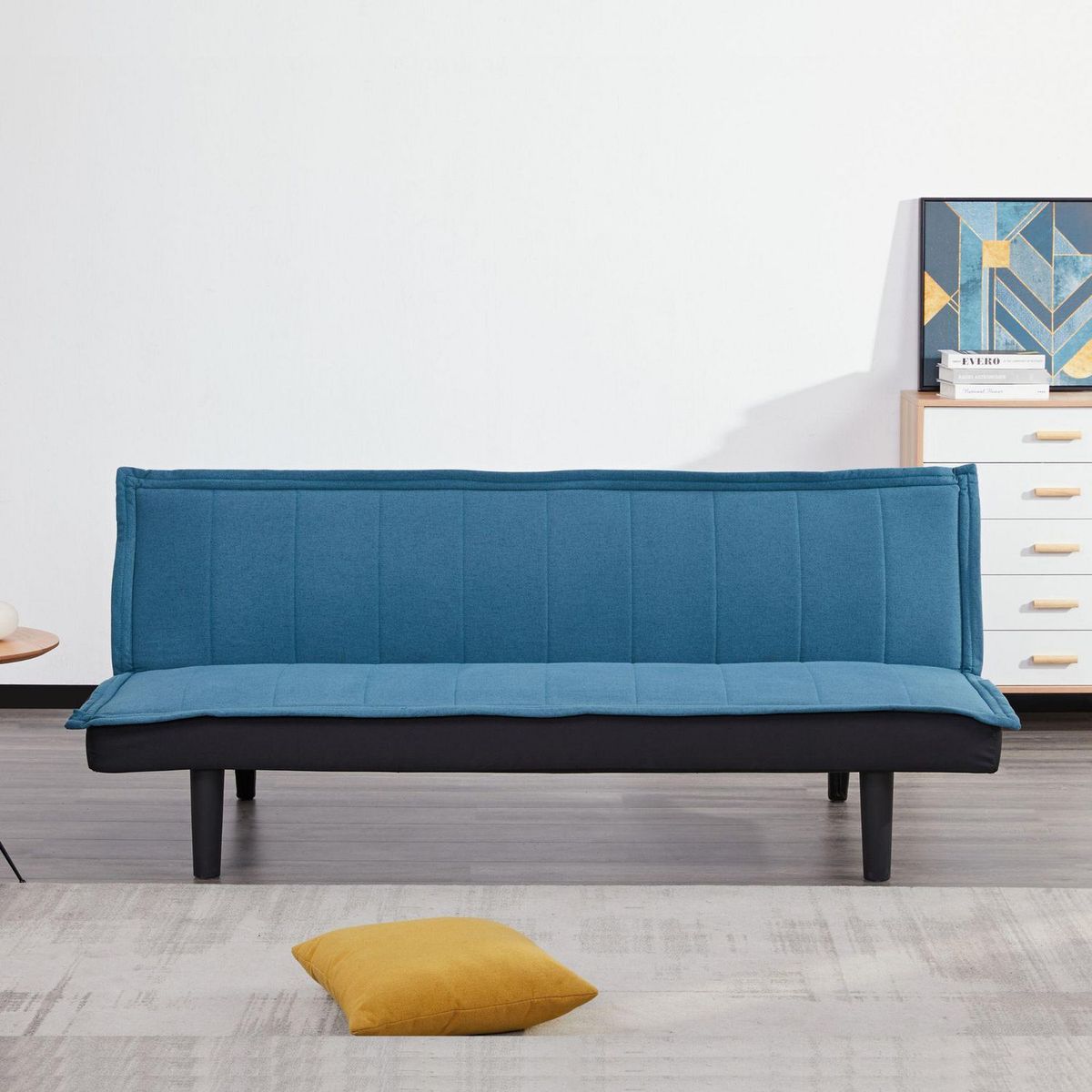 JUST HOME COLLECTION - Sofá Cama Eric Azul