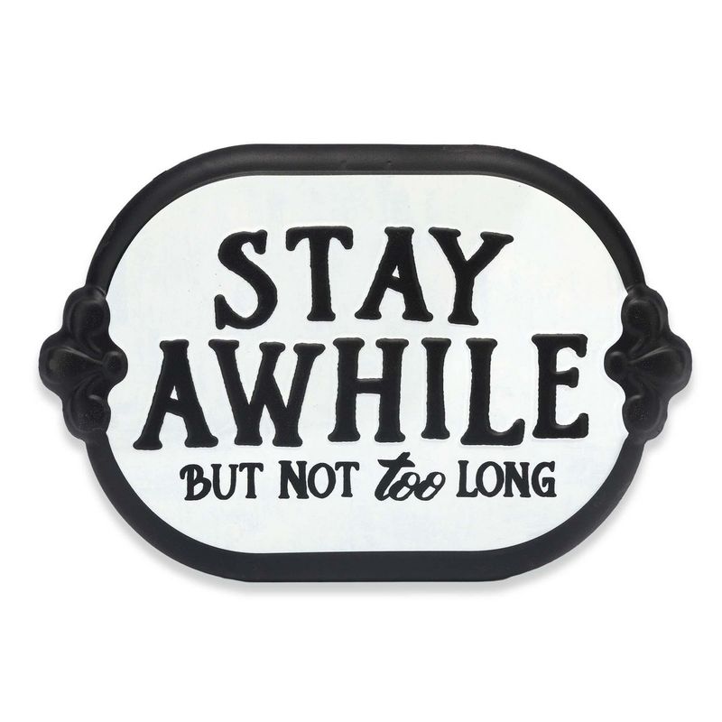OPEN ROAD BRANDS - Cuadro Metal Stay Awhile