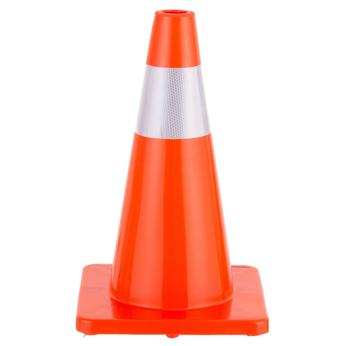 REDLINE - Cono de PVP 45cm con Cinta Reflectiva