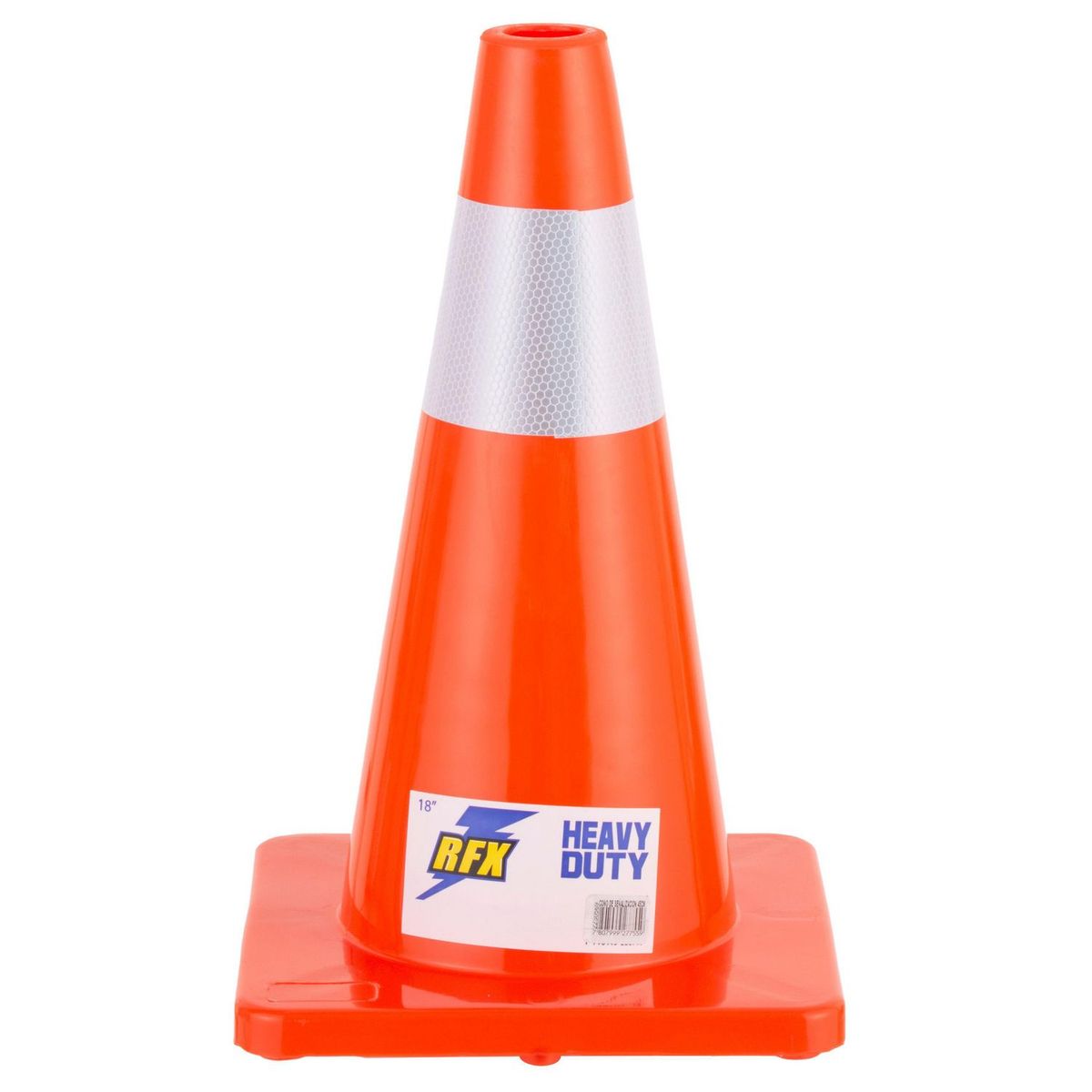 REDLINE - Cono de PVP 45cm con Cinta Reflectiva