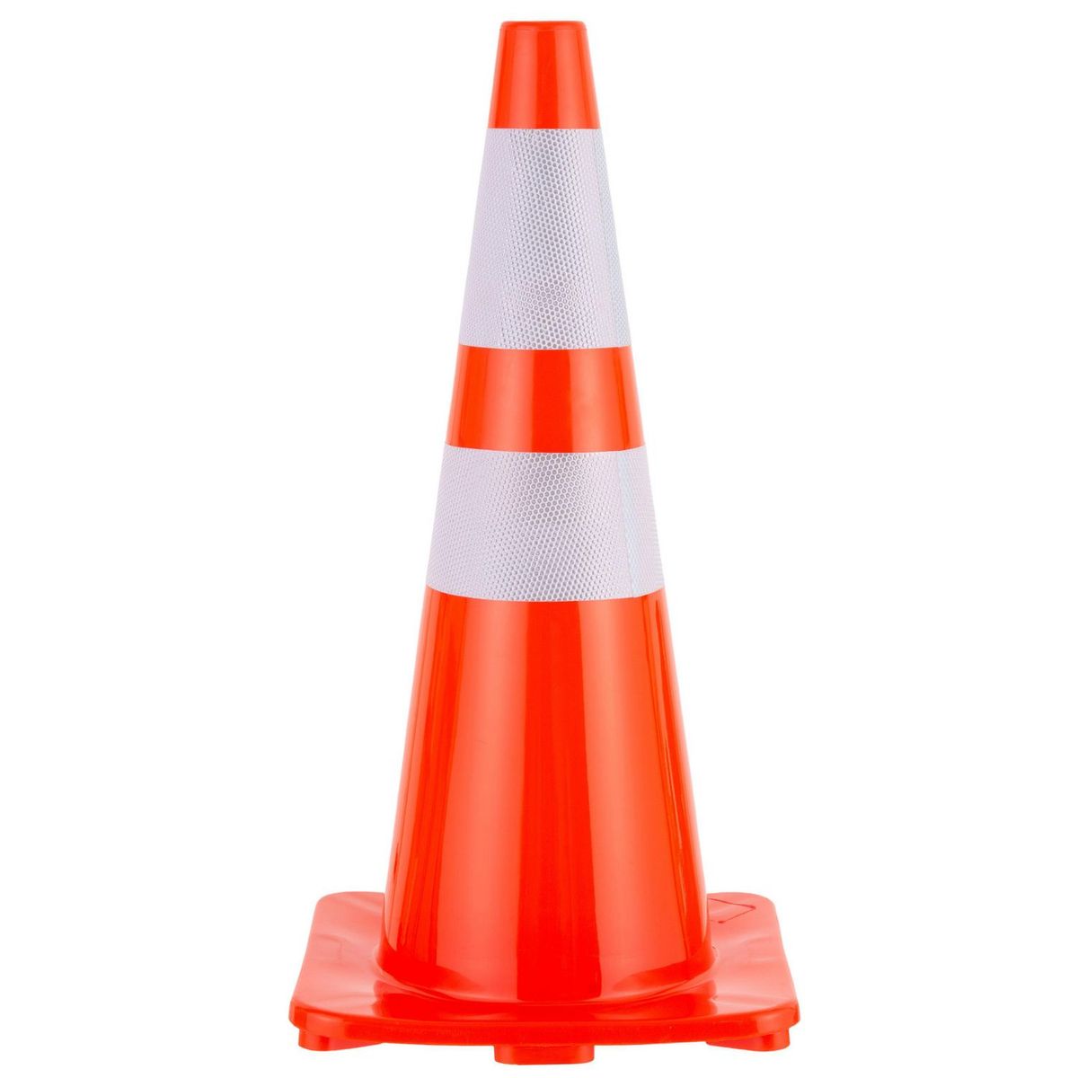 REDLINE - Cono de PVP 70cm con Cinta Reflectiva
