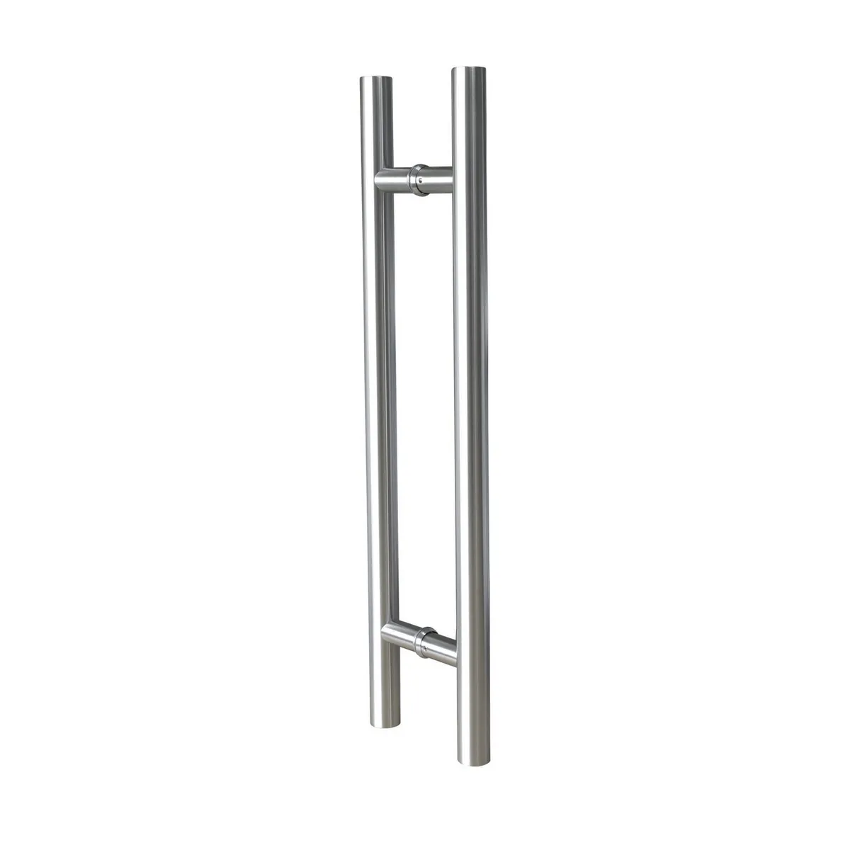 DEXTER - Manija para Puerta de Vidrio Modelo "H" 65x45cm Acero Inox