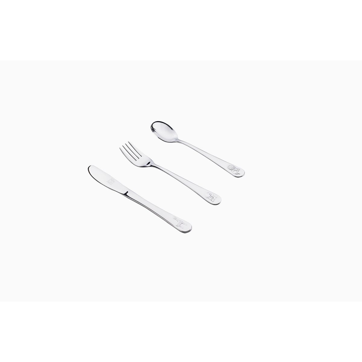 JUST HOME COLLECTION - Cubiertos Infantiles 3 Piezas