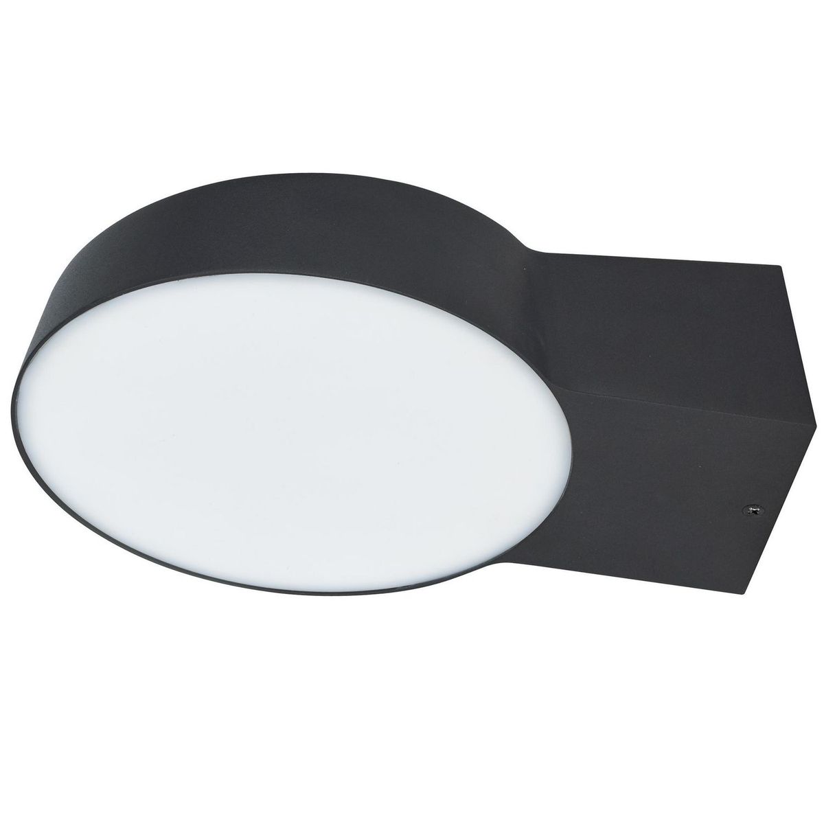 JUST HOME COLLECTION - Braquete De Pared Exterior Led Lagan Negro