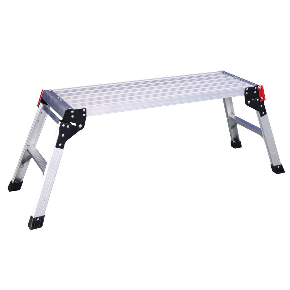 REDLINE - Escalera Plataforma Aluminio 2 Pasos