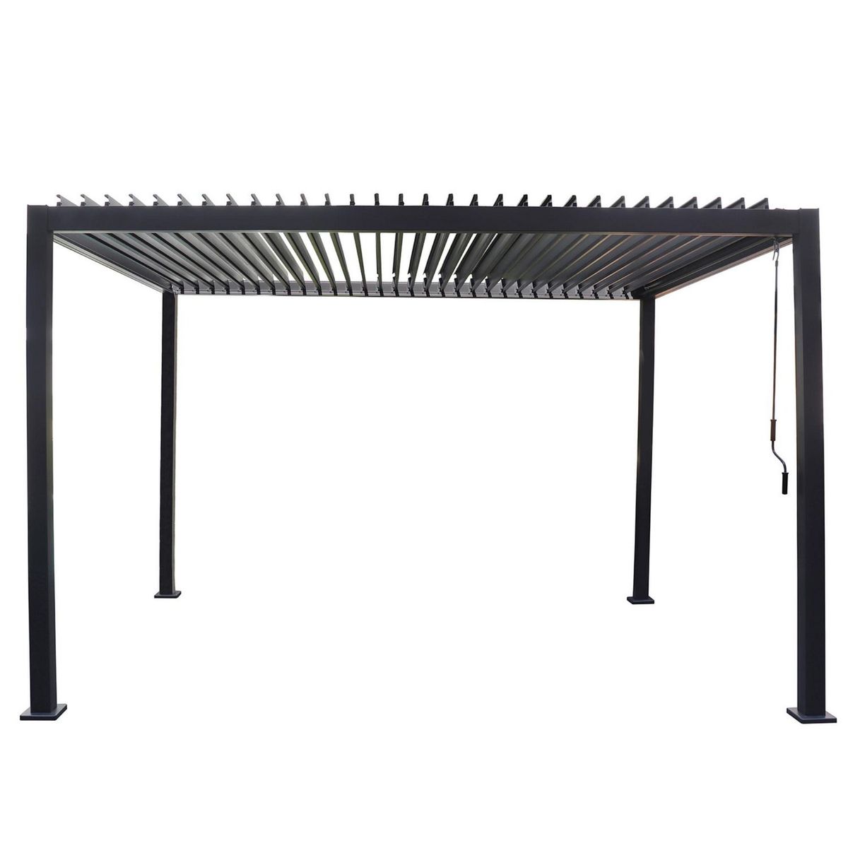 JUST HOME COLLECTION - Toldo Negro 3X4 M