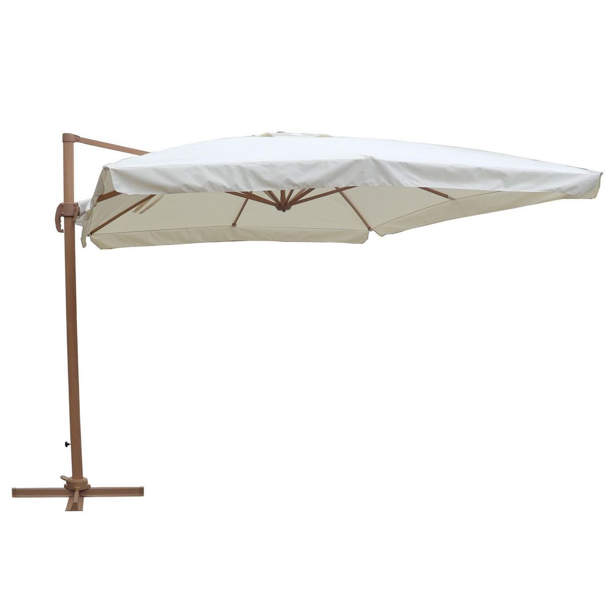 JUST HOME COLLECTION - Sombrilla para Terraza Crema 3x4m - No incluye base