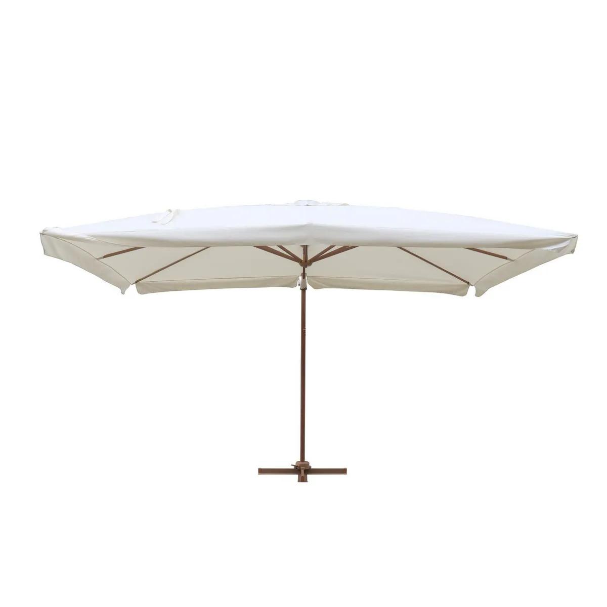 JUST HOME COLLECTION - Sombrilla para Terraza Crema 3x4m - No incluye base