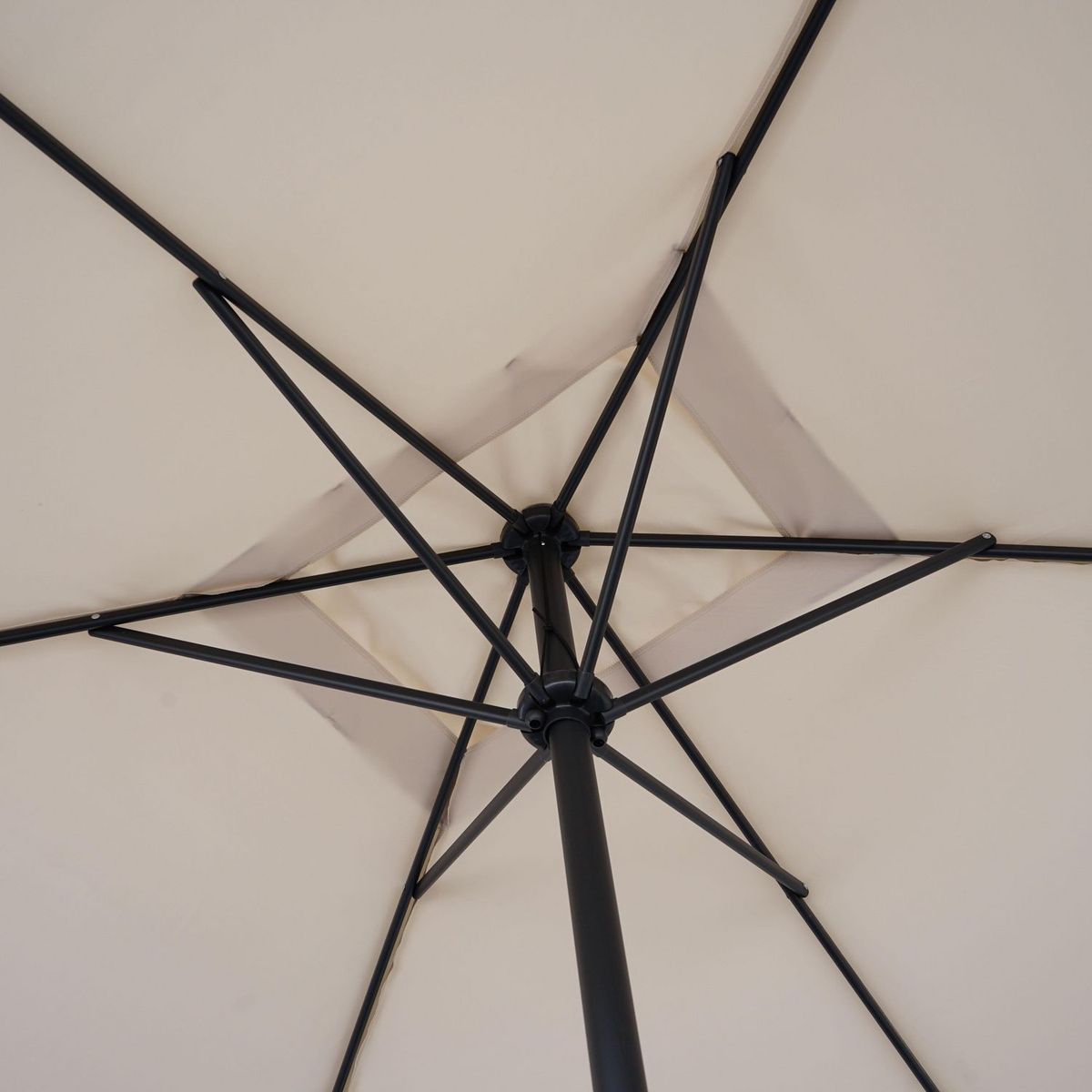 JUST HOME COLLECTION - Sombrilla para Terraza Crudo 2x3m - No incluye base