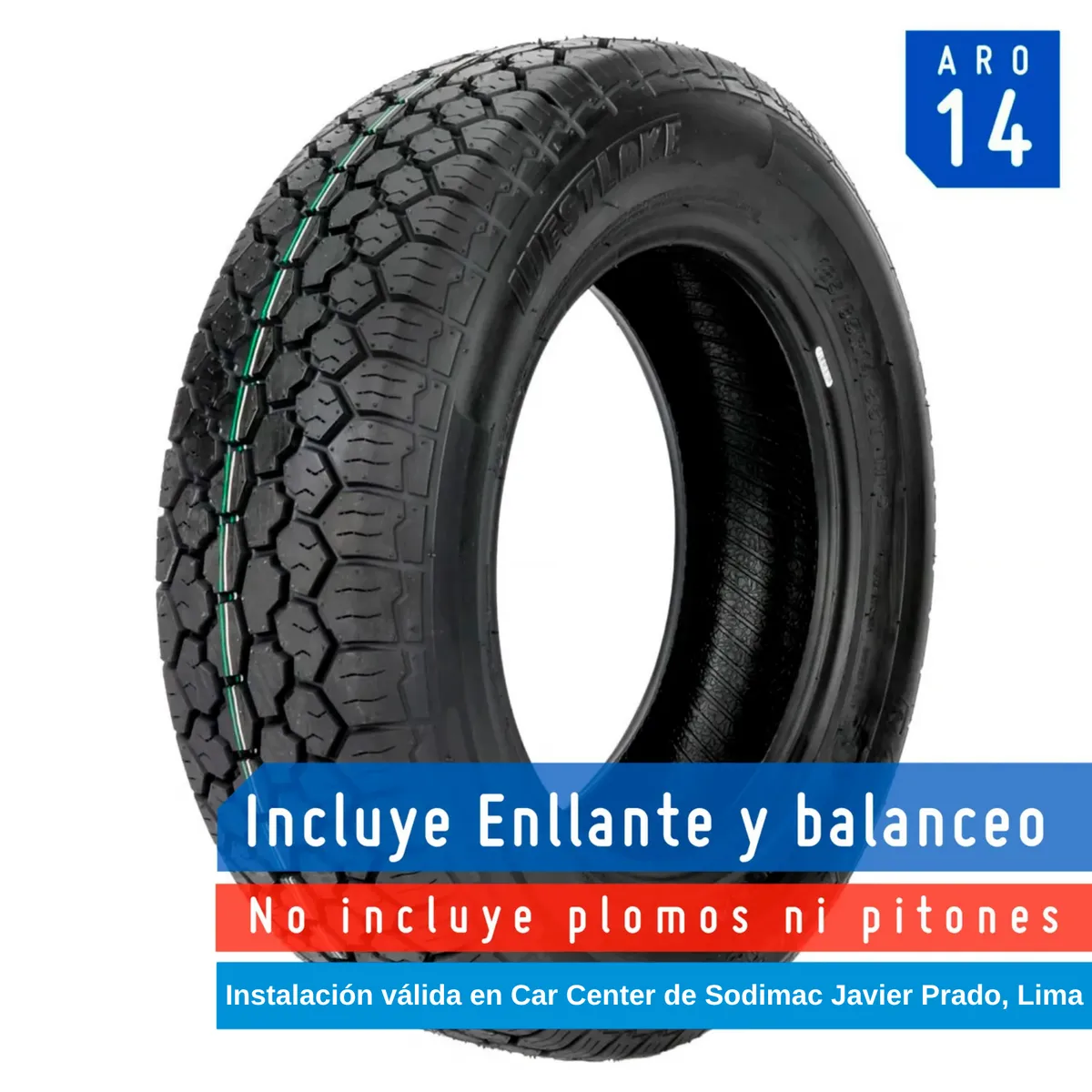 KARSON - Llanta Westlake 185 65R14PR