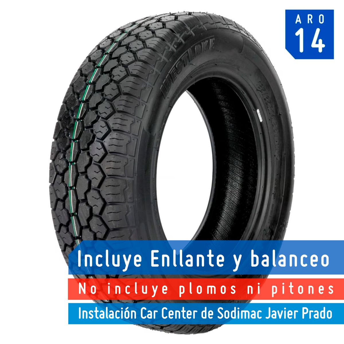 KARSON - Llanta Westlake 185 65R14PR