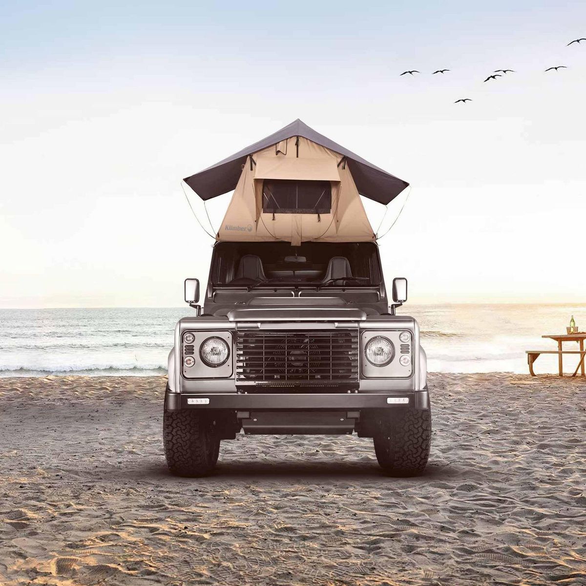 KLIMBER - Carpa Glamping Para Auto 2 Personas 140X130X240 Cm