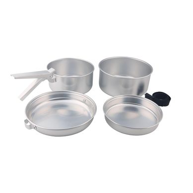 Set de Cocina de Aluminio para Camping 5 Piezas