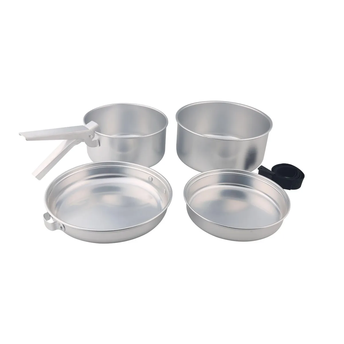 KLIMBER - Set de Cocina de Aluminio para Camping 5 Piezas