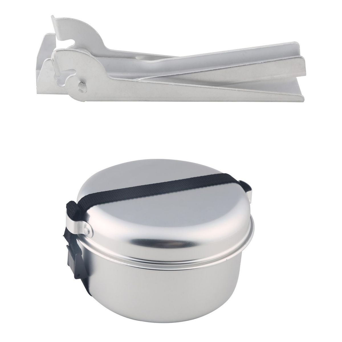 KLIMBER - Set de Cocina de Aluminio para Camping 5 Piezas