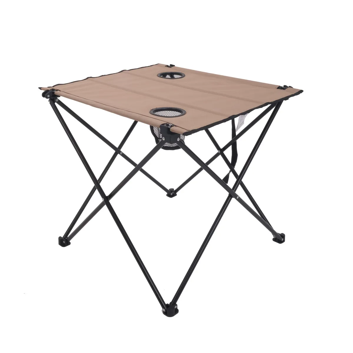 KLIMBER - Mesa de Camping Portatil 53x61x51 Beige