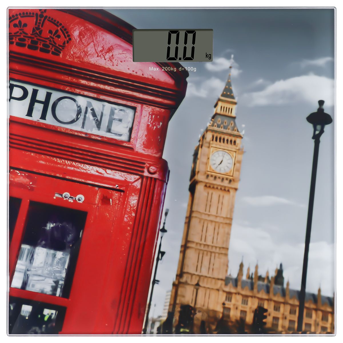 CASA BONITA - Balanza Digital Para Baño Diseño Cabina Uk