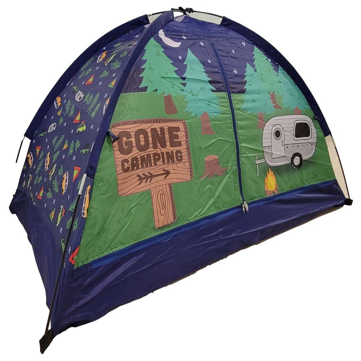 KLIMBER - Carpa Para 2 Personas Modelo Casa Rodante Color Azul