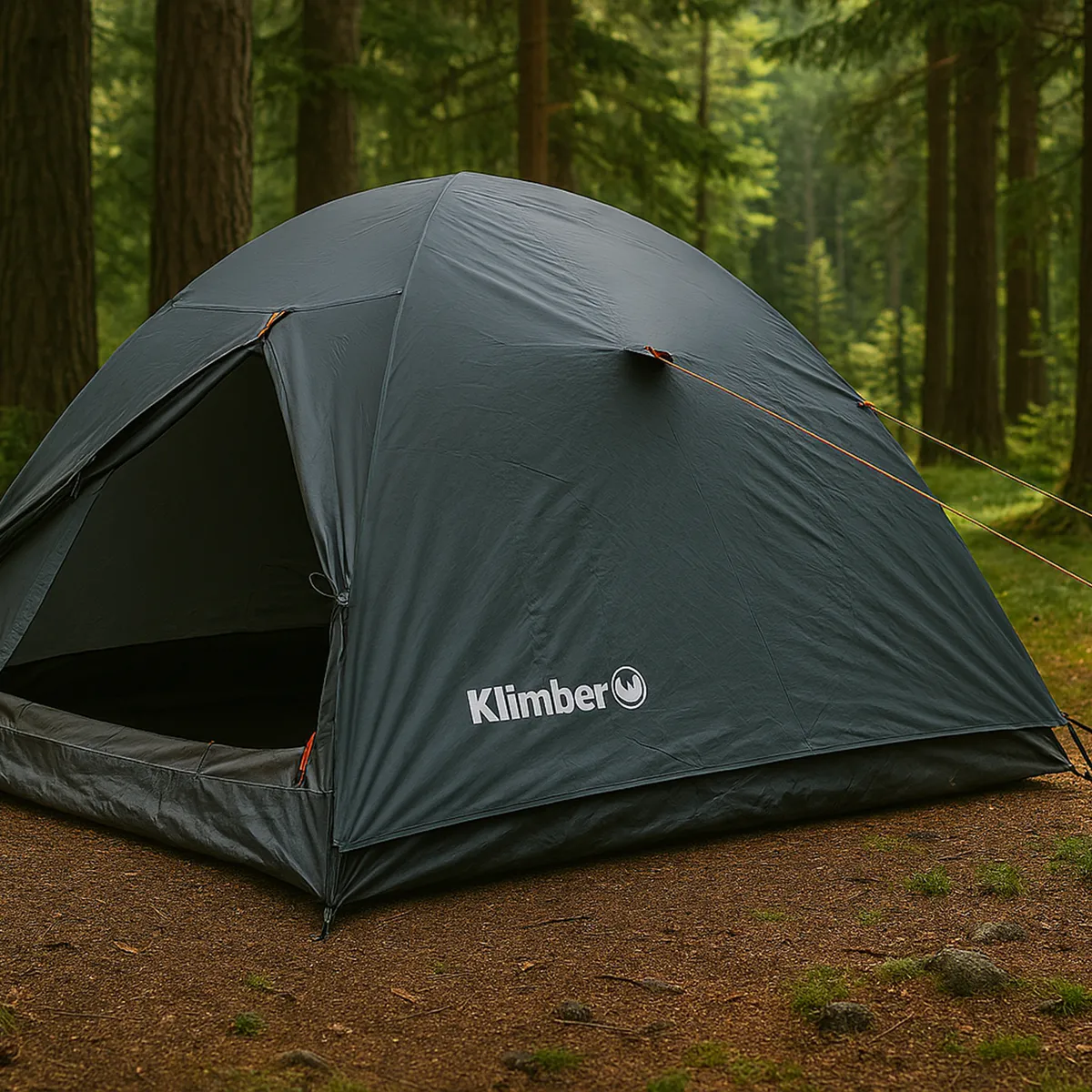 KLIMBER - Carpa Para 2 Personas Modelo Iglú Color Gris