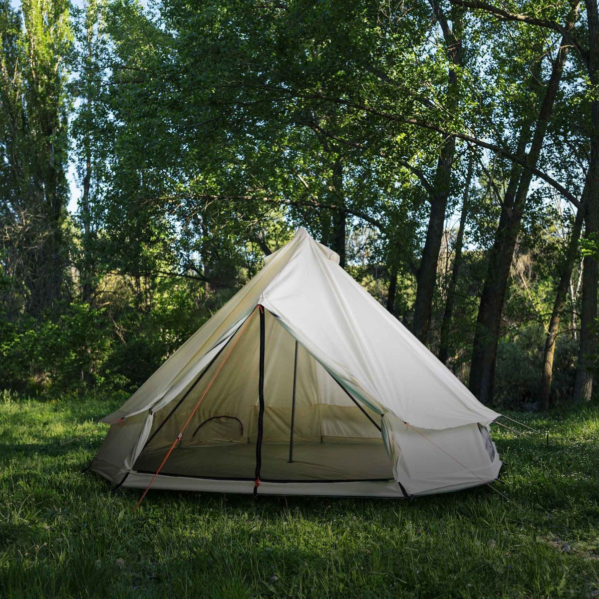 KLIMBER - Carpa Glamping Para 6 Personas 400X400X250Cm