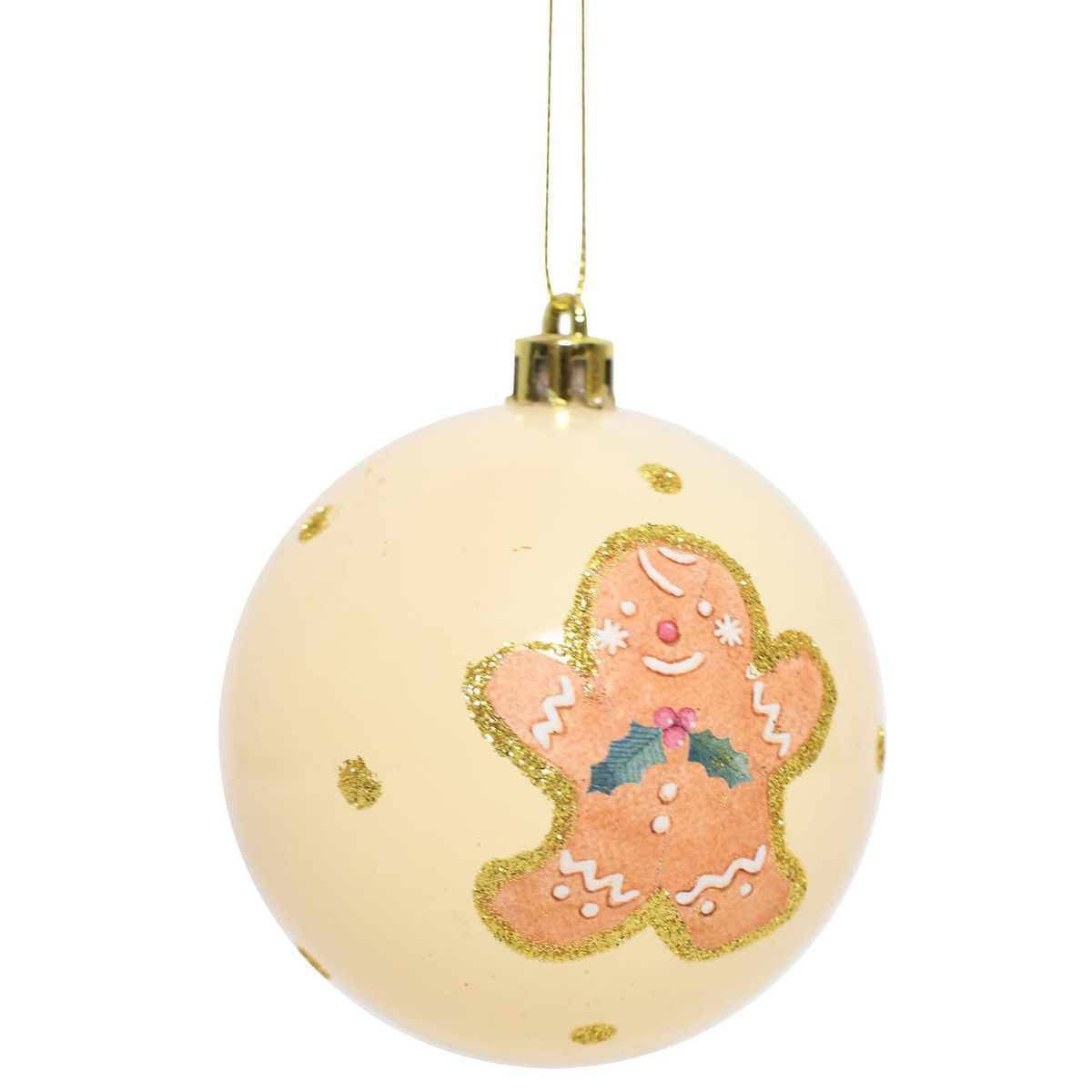 DEAR SANTA - Esfera de Navidad Diseño Galleta 8cm