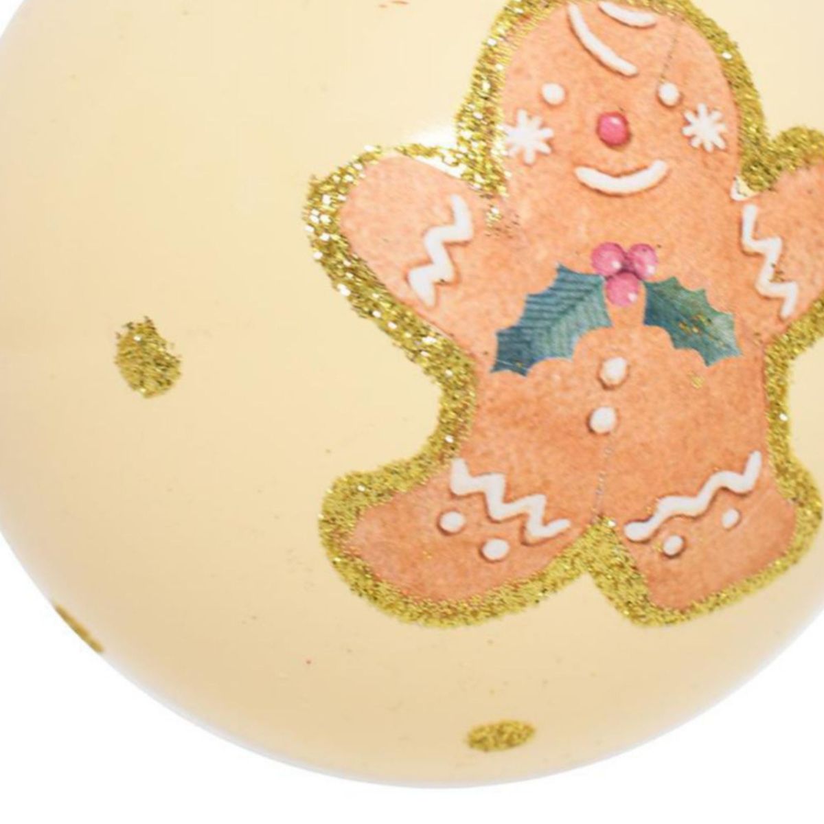 DEAR SANTA - Esfera de Navidad Diseño Galleta 8cm