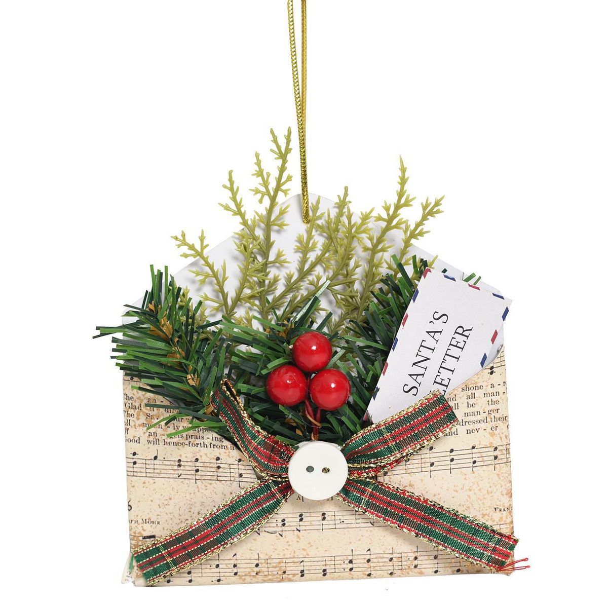 DEAR SANTA - Sobre de Navidad 10 cm Noel