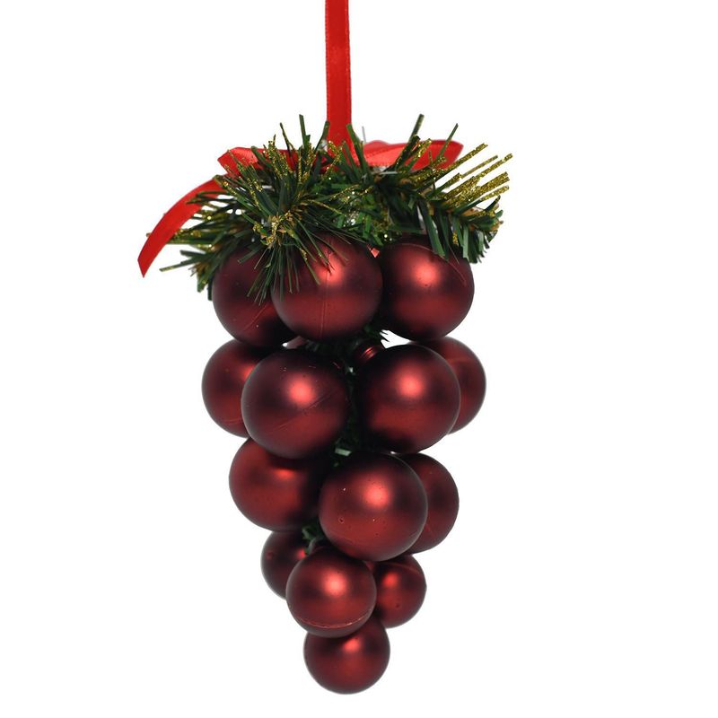 DEAR SANTA - Adorno de Árbol Uvas 15cm