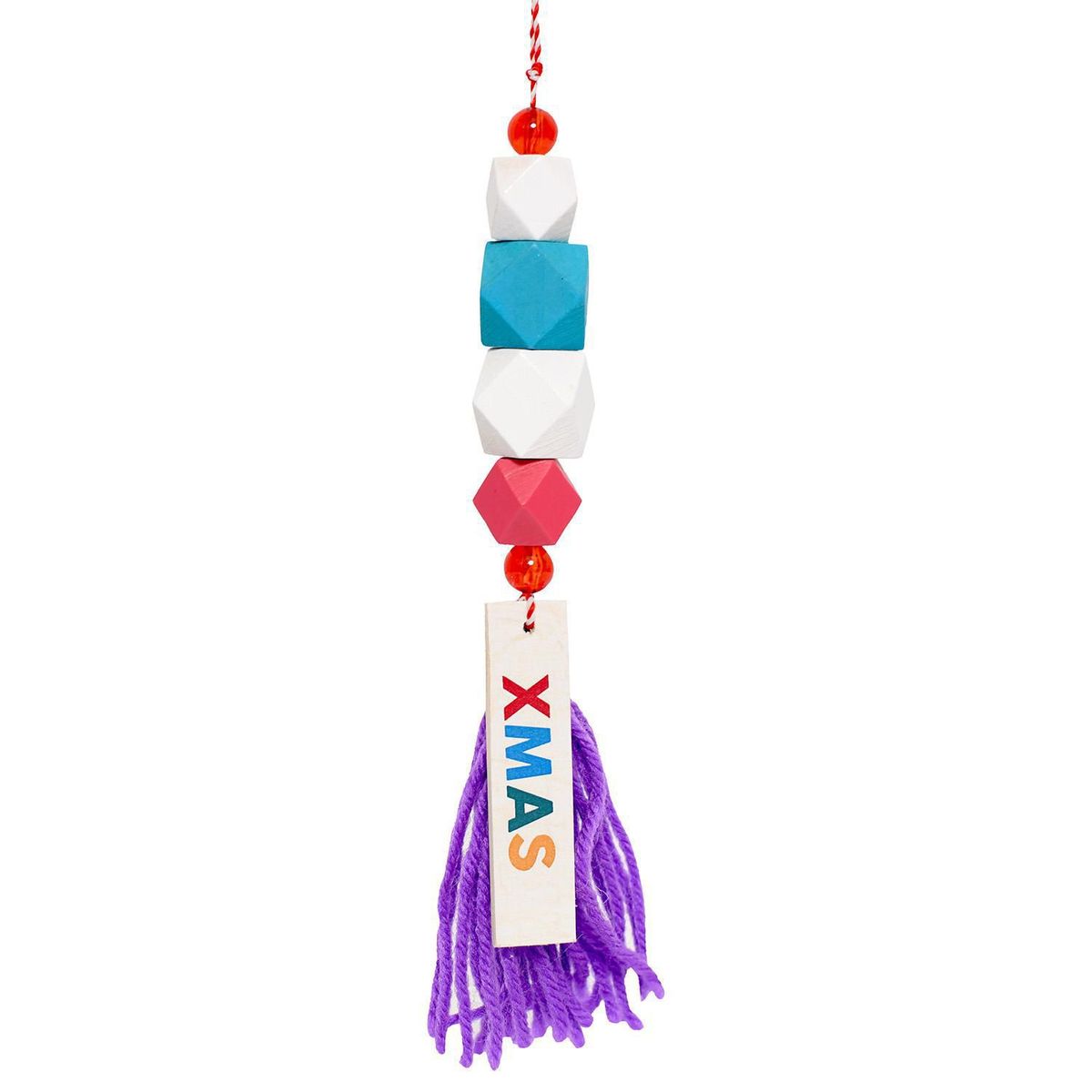 DEAR SANTA - Adorno Borla Navideña 2 Unidades 18 cm