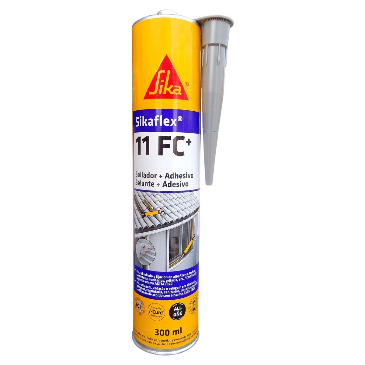 SIKA - Sellante y Adhesivo Para Juntas Sikaflex-11 Fc+ Gris 300ml