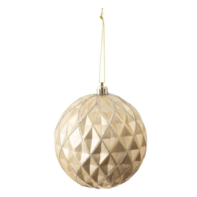 DEAR SANTA - Esfera Diamante Navidad 10cm