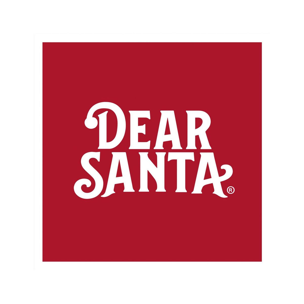 DEAR SANTA - Esfera Navideña Multicolor