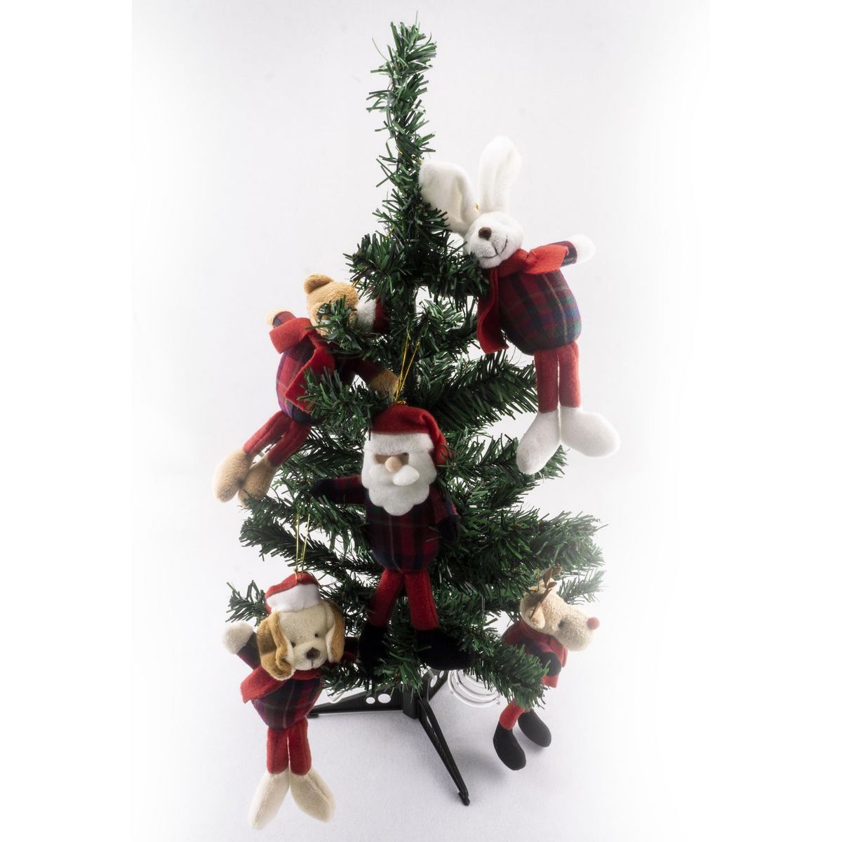 DEAR SANTA - Adorno de Árbol Animales Pierna Larga Navidad