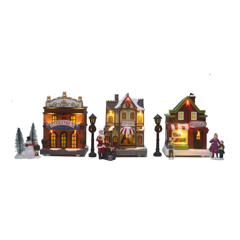 DEAR SANTA - Casa Iluminada 3 Diseños Navidad Surtido