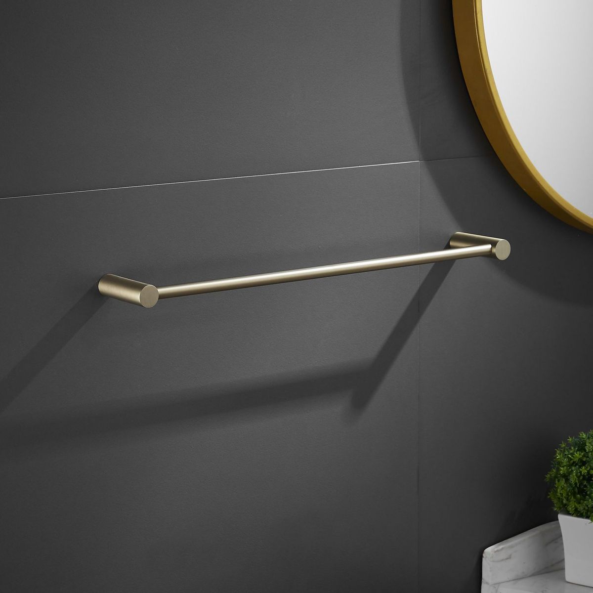 SENSI DACQUA - Toallero Barra Londres Dorado