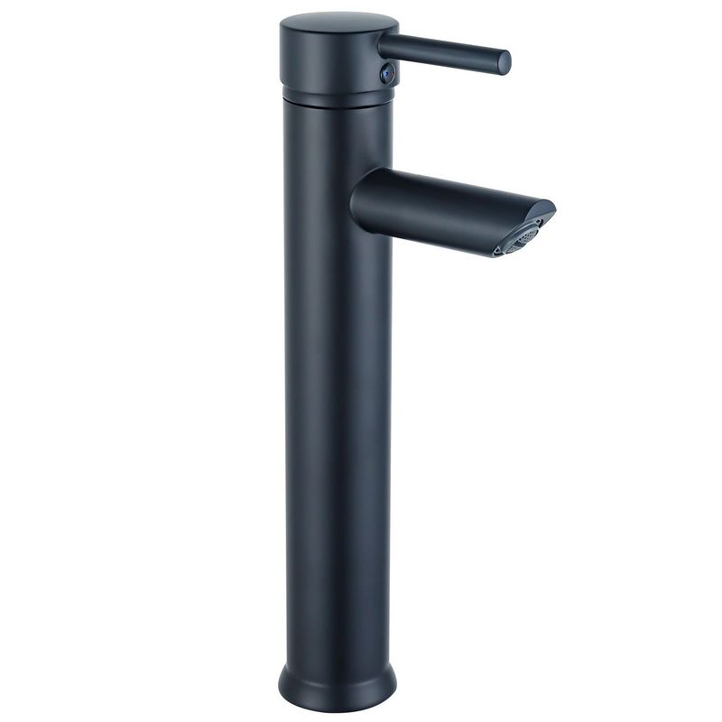SENSI DACQUA - Llave de Lavatorio Monomando Alto Negro Milán