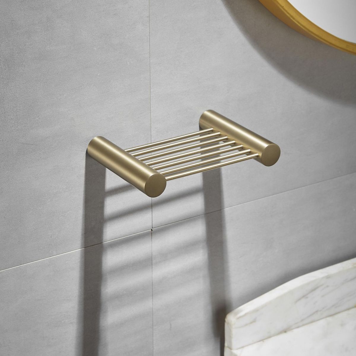 SENSI DACQUA - Porta Jabón Londres Dorado