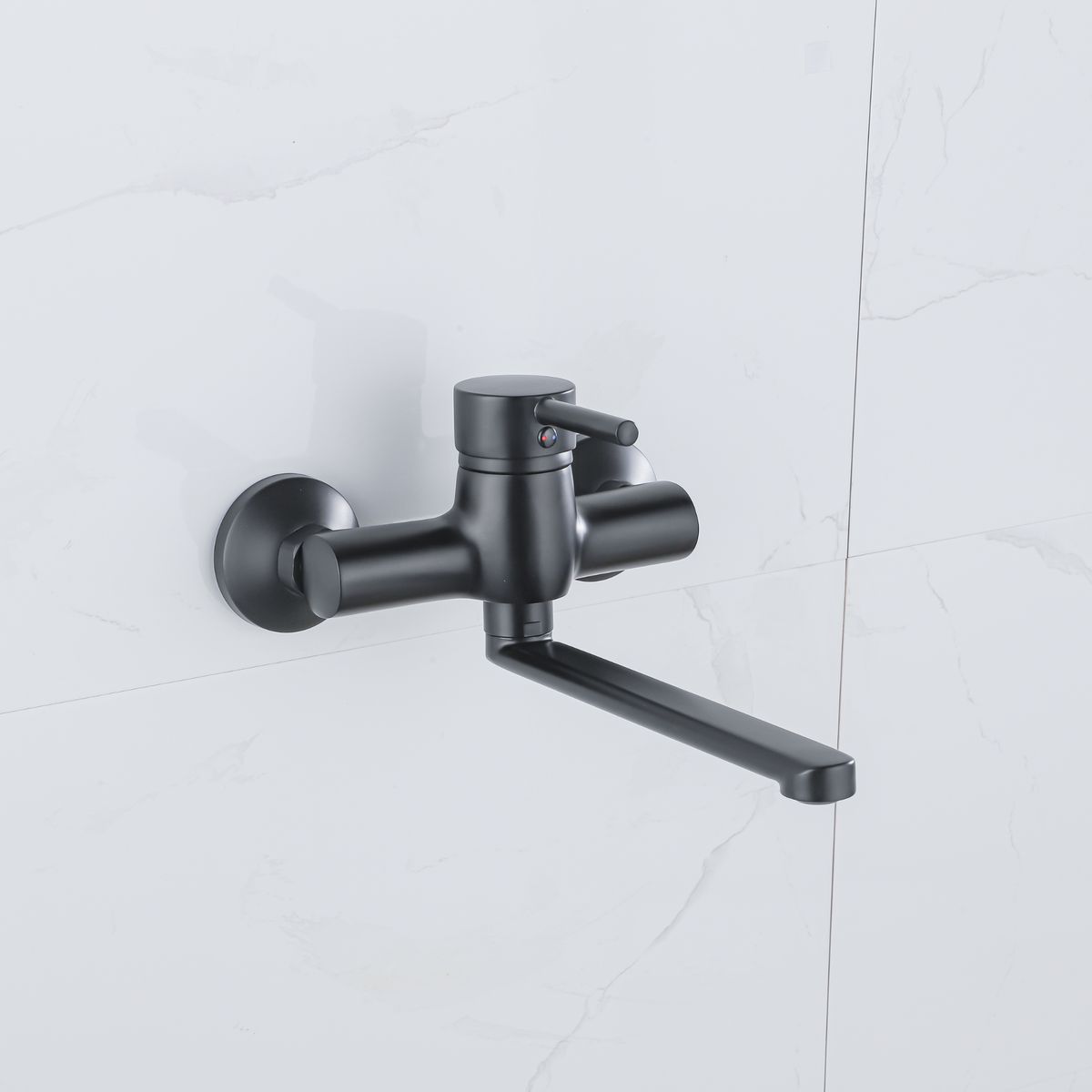 SENSI DACQUA - Monomando Cocina Milan Negro