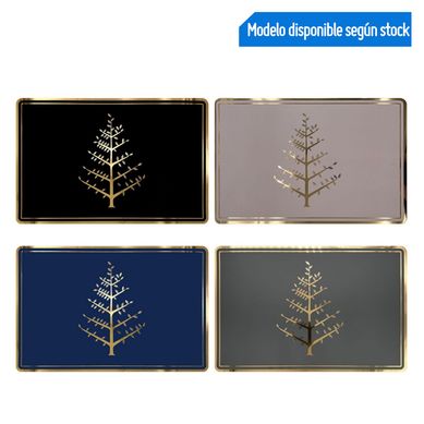 Individual Navidad Rectangular 43x28cm Surtido