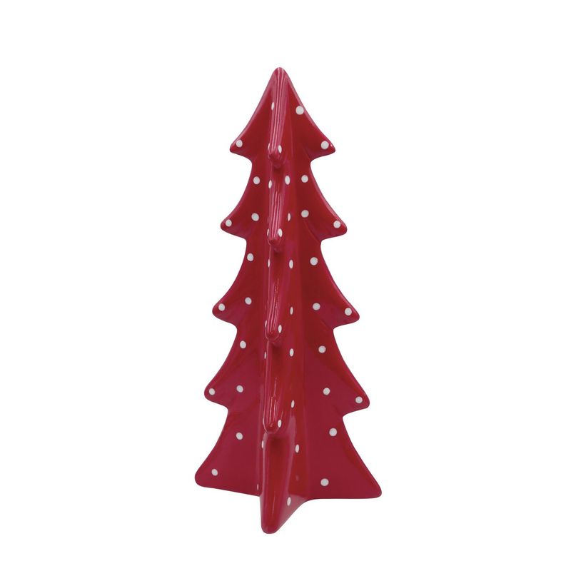 DEAR SANTA - Árbol Decorativo Rojo Blanco
