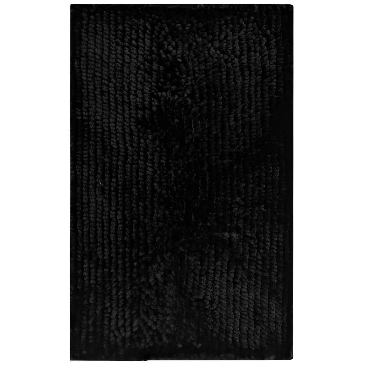 JUST HOME COLLECTION - Piso de Baño Brilliance 45x70cm Negro