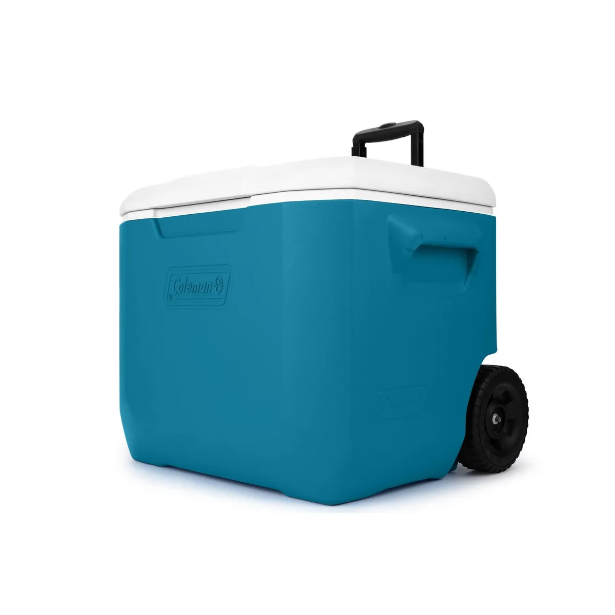 COLEMAN - Cooler Coleman Azul con Ruedas 56 Litros