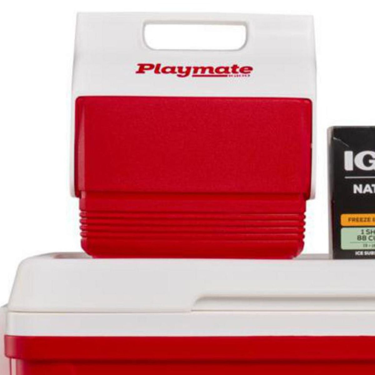 IGLOO - Combo Cooler Igloo 45 Litros/3.7Litros Rojo + Ice Pack