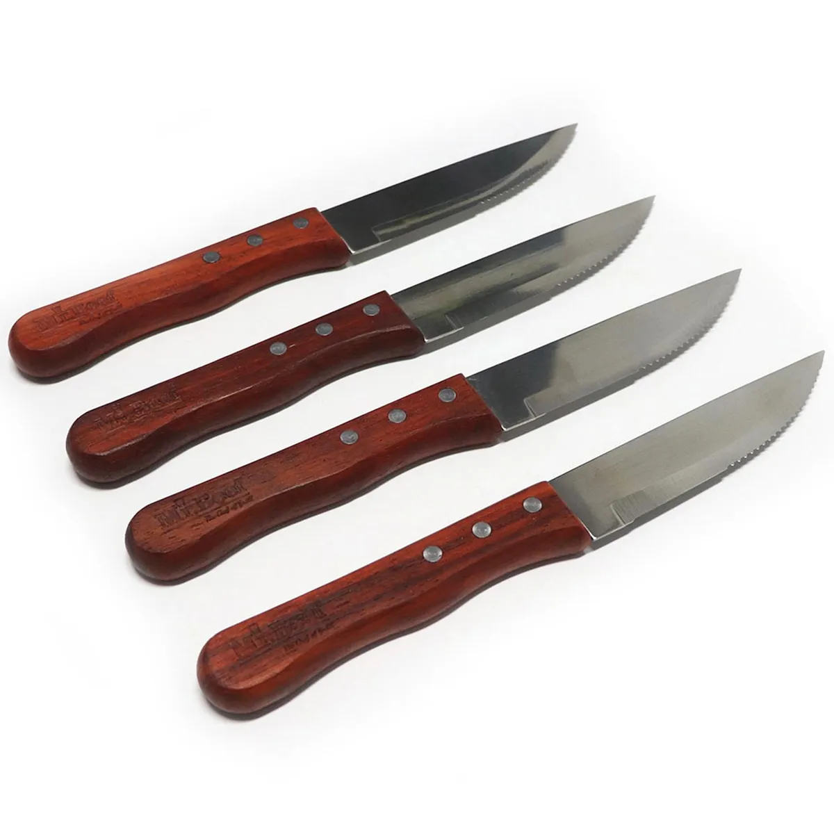 MR BEEF - Set x4 Cuchillos Parrilleros